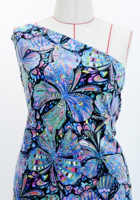 Flamenco Fabric / Butterfly Paisley / JKF-071-LBL