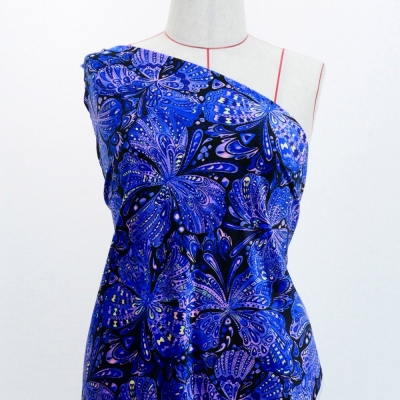 Flamenco Fabric / Butterfly Paisley / JKF-071-NV