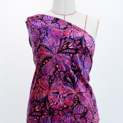 Flamenco Fabric / Butterfly Paisley / JKF-071-PI