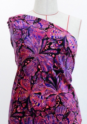 Flamenco Fabric / Butterfly Paisley / JKF-071-PI