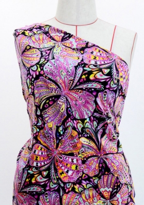 Flamenco Fabric / Butterfly Paisley / JKF-071-PU
