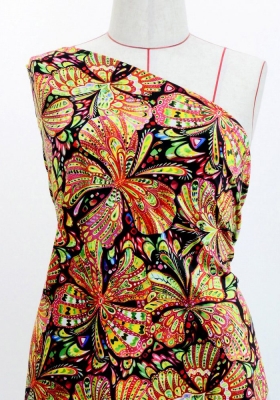 Flamenco Fabric / Butterfly Paisley / JKF-071-RDYE