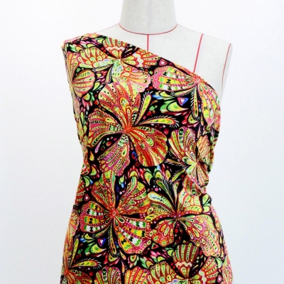 Flamenco Fabric / Butterfly Paisley / JKF-071-RDYE