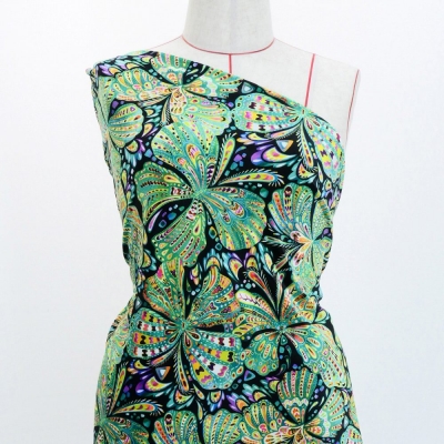 Flamenco Fabric / Butterfly Paisley / JKF-071-TBL