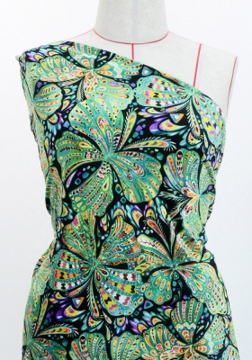 Flamenco Fabric / Butterfly Paisley / JKF-071-TBL