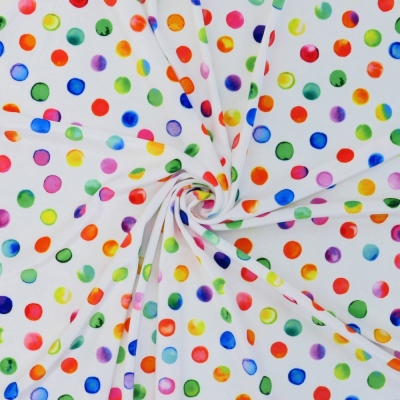 Flamenco Fabric / Dots / JKF-073-WH