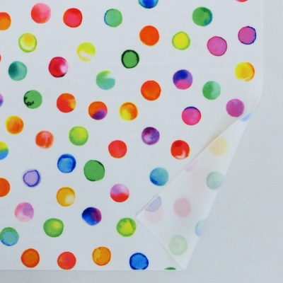 Flamenco Fabric / Dots / JKF-073-WH