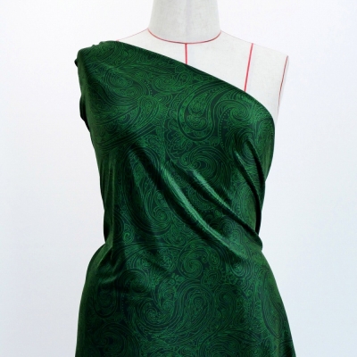 Flamenco Fabric / Paisley / JKF-075-GR