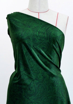 Flamenco Fabric / Paisley / JKF-075-GR
