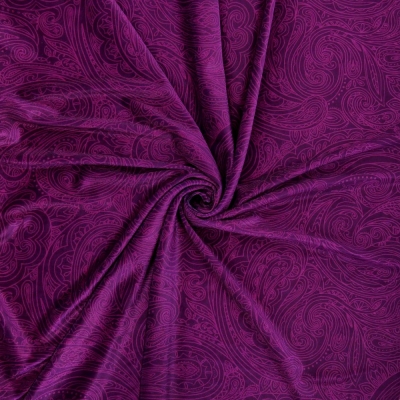 Flamenco Fabric / Paisley / JKF-075-RDPU