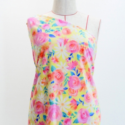 Flamenco Fabric / Floral / JKF-077-CRPI
