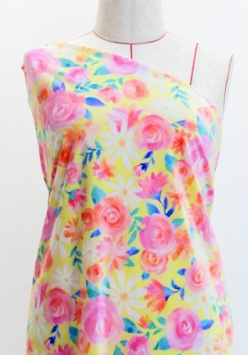 Flamenco Fabric / Floral / JKF-077-CRPI