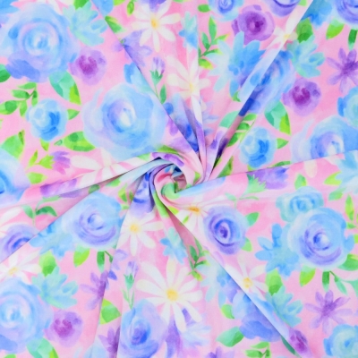 Flamenco Fabric / Floral / JKF-077-PIBL