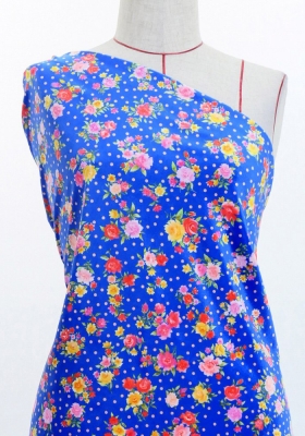 Flamenco Fabric / Rose&Carnation / JKF-079-BL