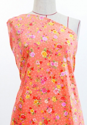 Flamenco Fabric / Rose&Carnation / JKF-079-PI