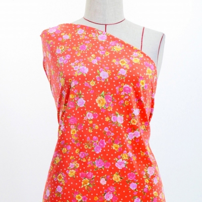 Flamenco Fabric / Rose&Carnation / JKF-079-RD