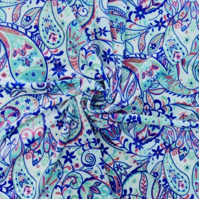 Flamenco Fabric / Paisley / JKF-081-BL