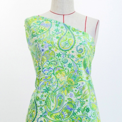 Flamenco Fabric / Paisley / JKF-081-GR