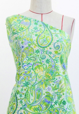 Flamenco Fabric / Paisley / JKF-081-GR