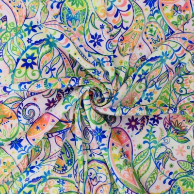 Flamenco Fabric / Paisley / JKF-081-PIBL