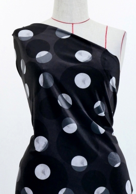 Flamenco Fabric / Dots / JKF-083-BK