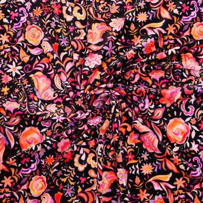 Flamenco Fabric / Butterfly Paisley / JKF-085-BRPI