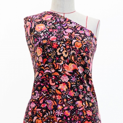 Flamenco Fabric / Butterfly Paisley / JKF-085-BRPI