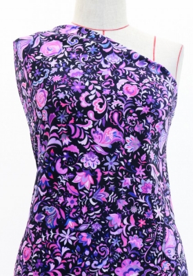 Flamenco Fabric / Butterfly Paisley / JKF-085-PU