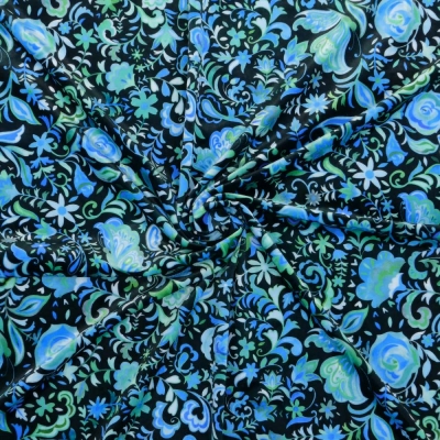 Flamenco Fabric / Butterfly Paisley / JKF-085-TBL