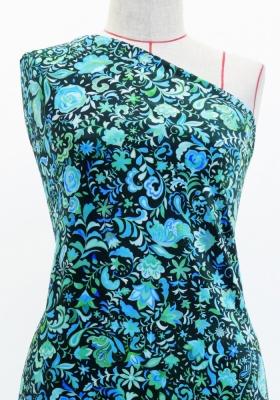 Flamenco Fabric / Butterfly Paisley / JKF-085-TBL