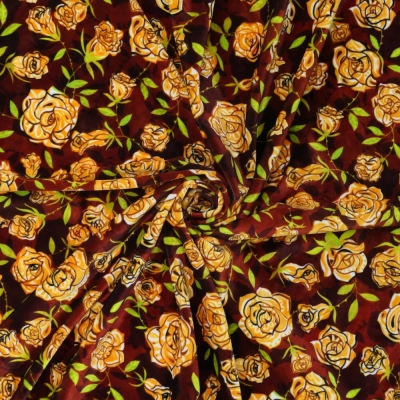 Flamenco Fabric / Rose Paisley / JKF-087-BR