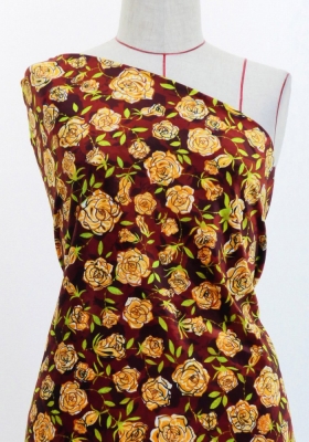 Flamenco Fabric / Rose Paisley / JKF-087-BR