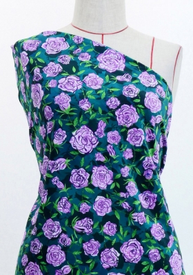 Flamenco Fabric / Rose Paisley / JKF-087-GR