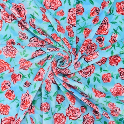 Flamenco Fabric / Rose Paisley / JKF-087-LBL