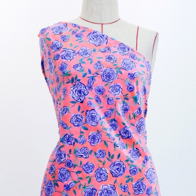 Flamenco Fabric / Rose Paisley / JKF-087-PI