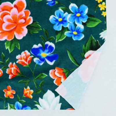 Flamenco Fabric / Floral / JKF-089-DGR