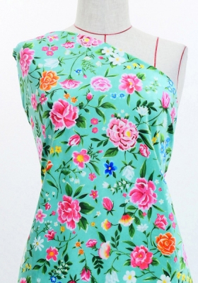 Flamenco Fabric / Floral / JKF-089-TBL