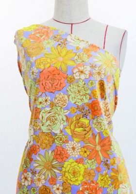Flamenco Fabric / Modern Flower / JKF-091-BLOR