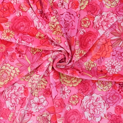 Flamenco Fabric / Modern Flower / JKF-091-PI