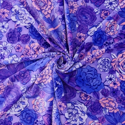 Flamenco Fabric / Modern Flower / JKF-091-PU