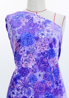 Flamenco Fabric / Modern Flower / JKF-091-PU