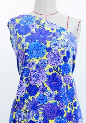 Flamenco Fabric / Modern Flower / JKF-091-YEPU