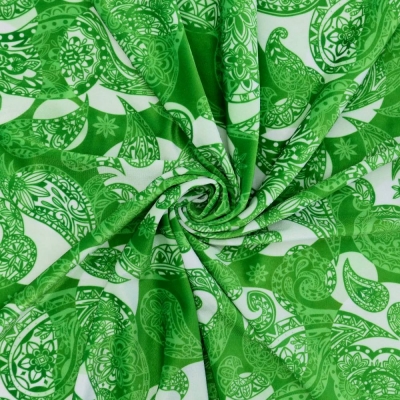 Flamenco Fabric / Paisley&Dots / JKF-093-GR
