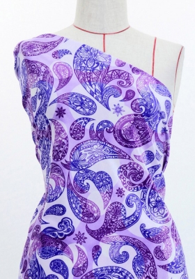 Flamenco Fabric / Paisley&Dots / JKF-093-PU
