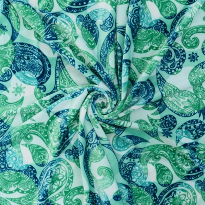 Flamenco Fabric / Paisley&Dots / JKF-093-TBL