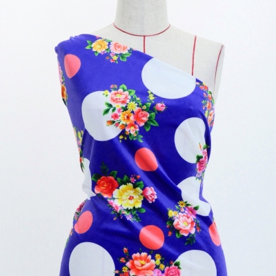 Flamenco Fabric / Bouquet&Dots / JKF-095-PU