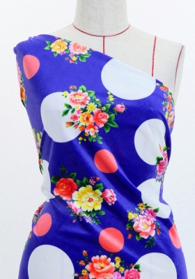 Flamenco Fabric / Bouquet&Dots / JKF-095-PU