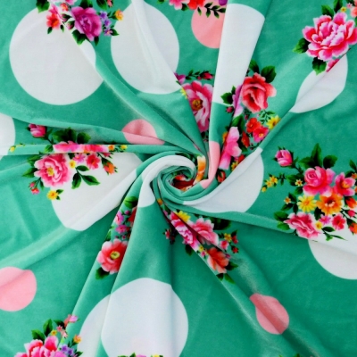 Flamenco Fabric / Bouquet&Dots / JKF-095-TBL