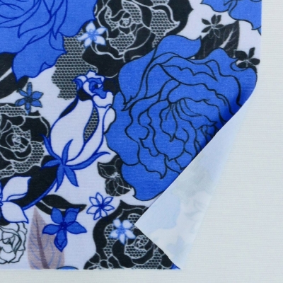 Flamenco Fabric / Rose Lace / JKF-097-BL
