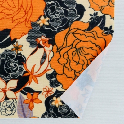 Flamenco Fabric / Rose Lace / JKF-097-OR